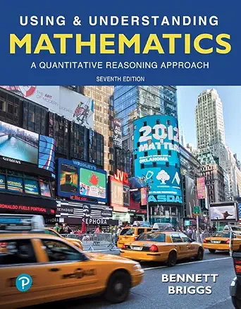 Using & Understanding Mathematics: A Quantitative Reasoning Approach