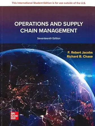 Operations and Supply Chain Management