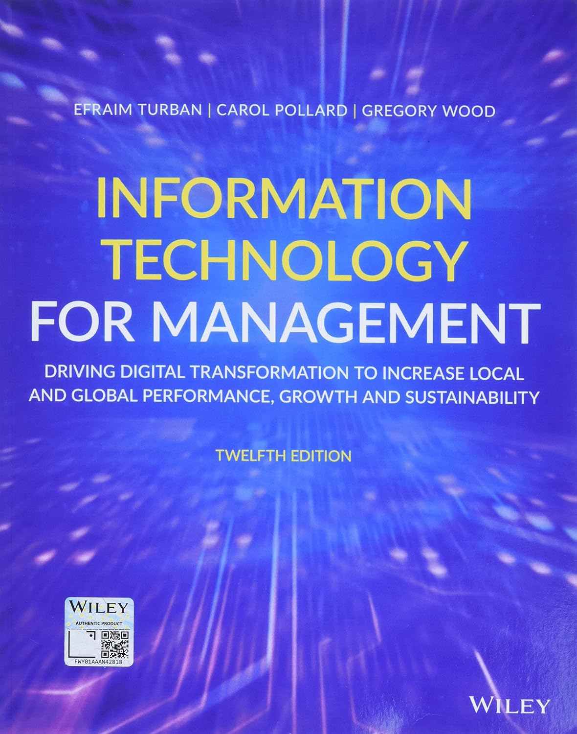 Information Technology for Management: Improving Strategic and Operational Performance