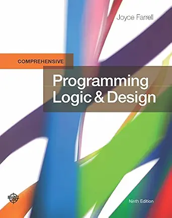 Programming Logic and Design, Comprehensive